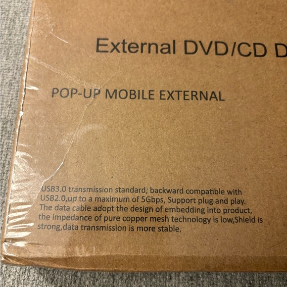 NWT - External DVD/ CD Drive - Picture 2 of 3
